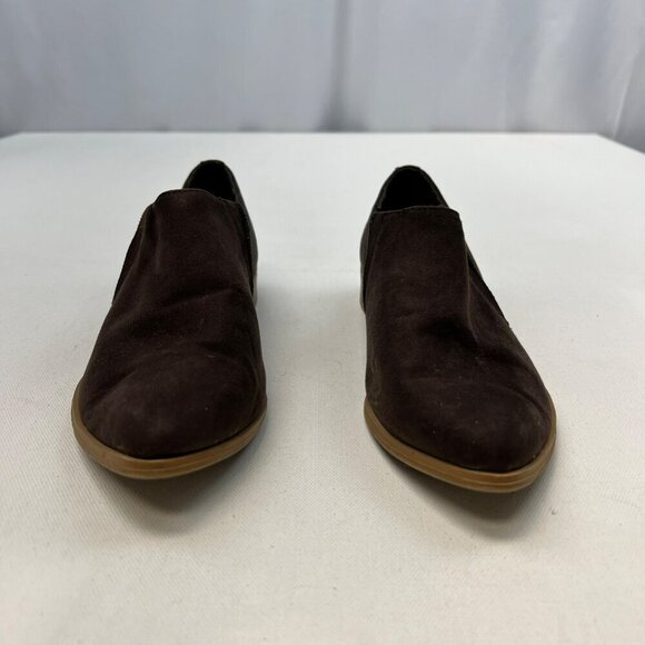 Christian Siriano Brown Pointed Toe Oxford Slip On Size 7 - Picture 5 of 9
